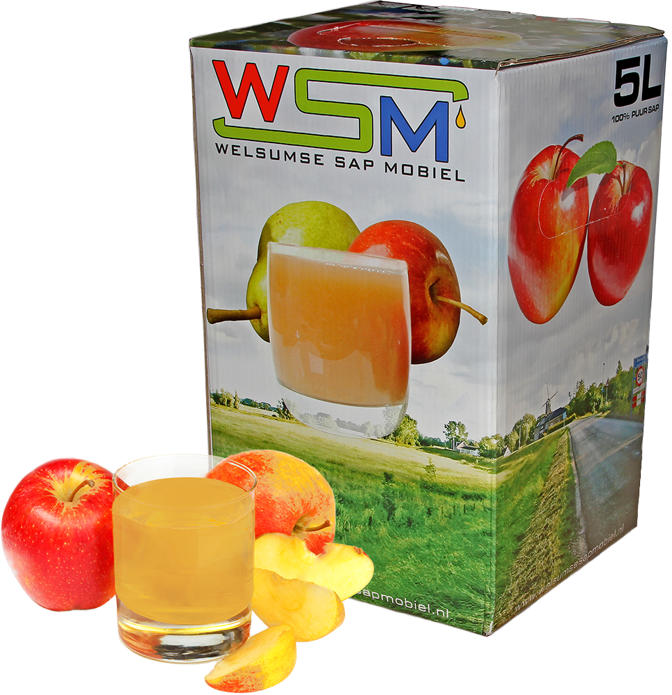 5 liter pak appelsap